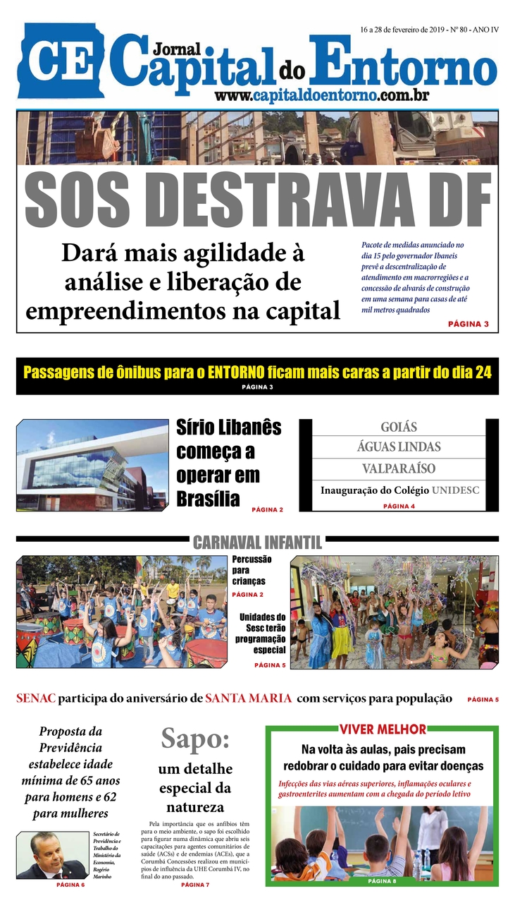 Edição Nº 80 – 16 a 28 de fevereiro de 2019 Edição Nº 80 – 16 a 28 de fevereiro de 2019