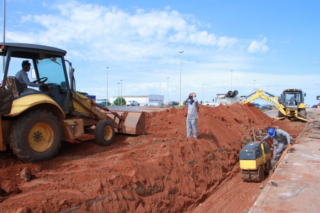 Água para todos: construção de reservatório central avança nas obras