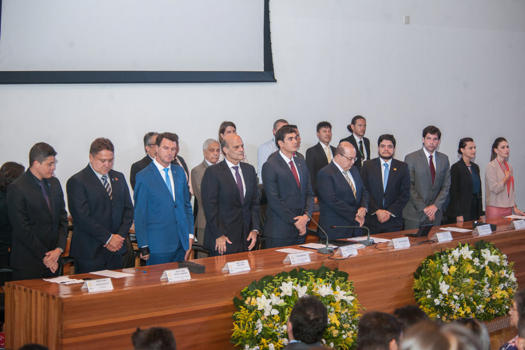 Com presença do governador, Câmara abre trabalhos da legislatura 2019-2022