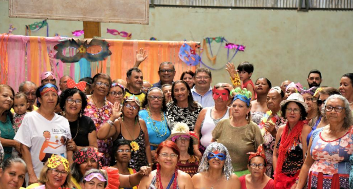 Foram realizados os eventos de carnaval do serviço de convivência e fortalecimento de vínculos