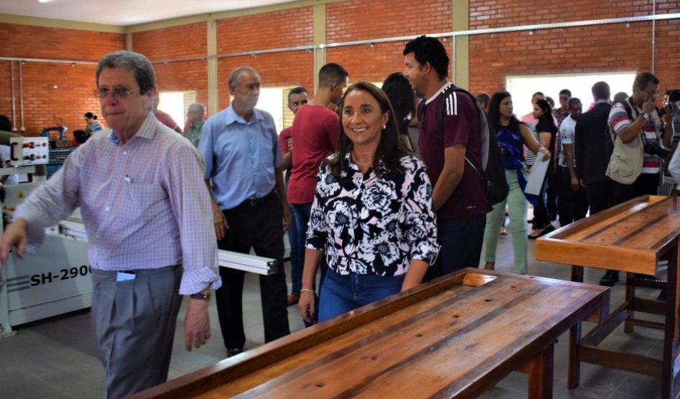 Inauguração do polo de marcenaria Professor Paulo Rocha