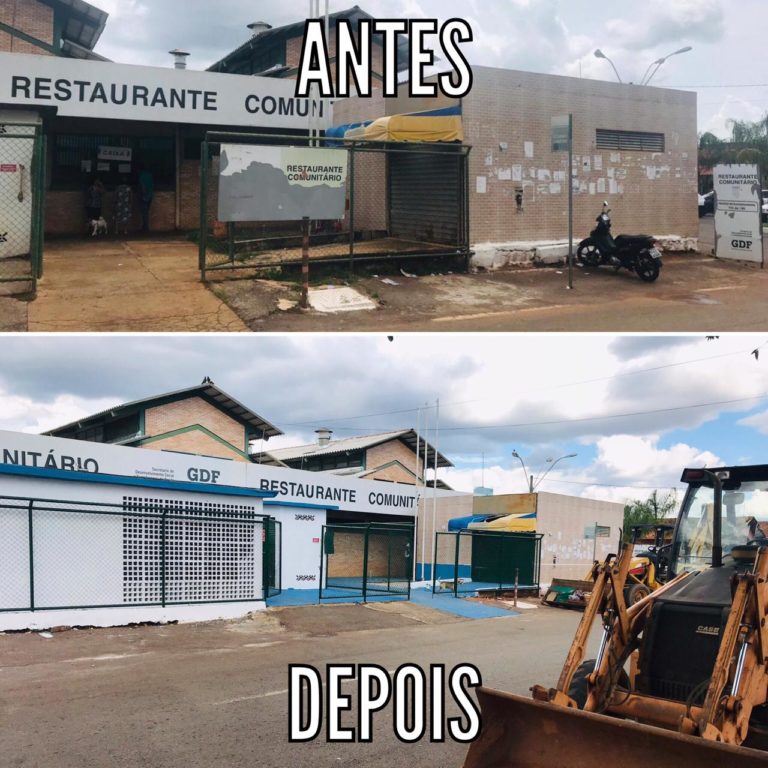 SOS DF recupera Restaurante Comunitário em Santa Maria