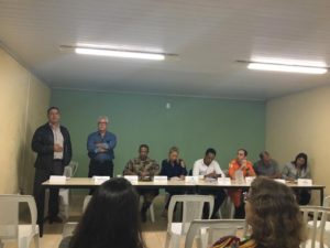 Reunião com o CONSEG para solucionar as demandas no condomínio San Francisco do setor habitacional Tororó