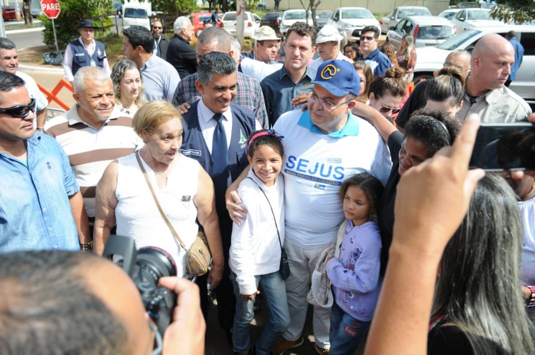 Governador Ibaneis anuncia obras em Brazlândia