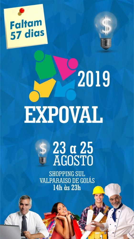 1ª EXPOVAL acontece em em agosto no shopping sul e promete agitar o comércio da região