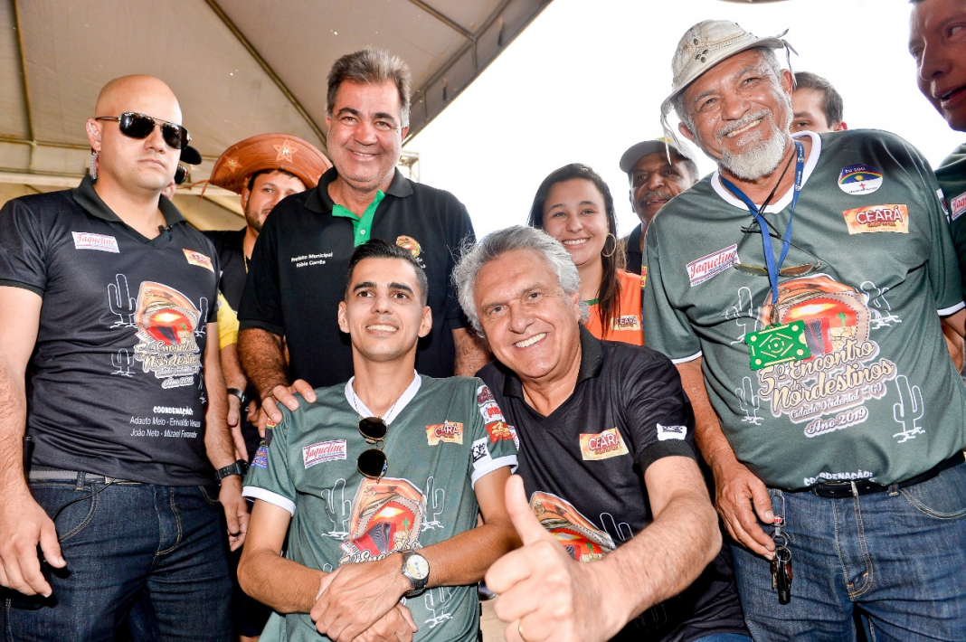 Em visita à Cidade Ocidental, Caiado garante: “Goiás é terra hospitaleira e não aceitará mais chefe de quadrilha”