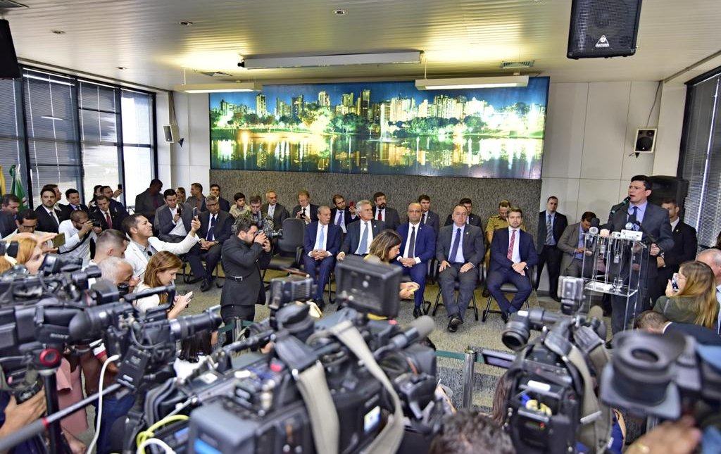 Moro destaca resultados positivos de Goiás no combate à criminalidade