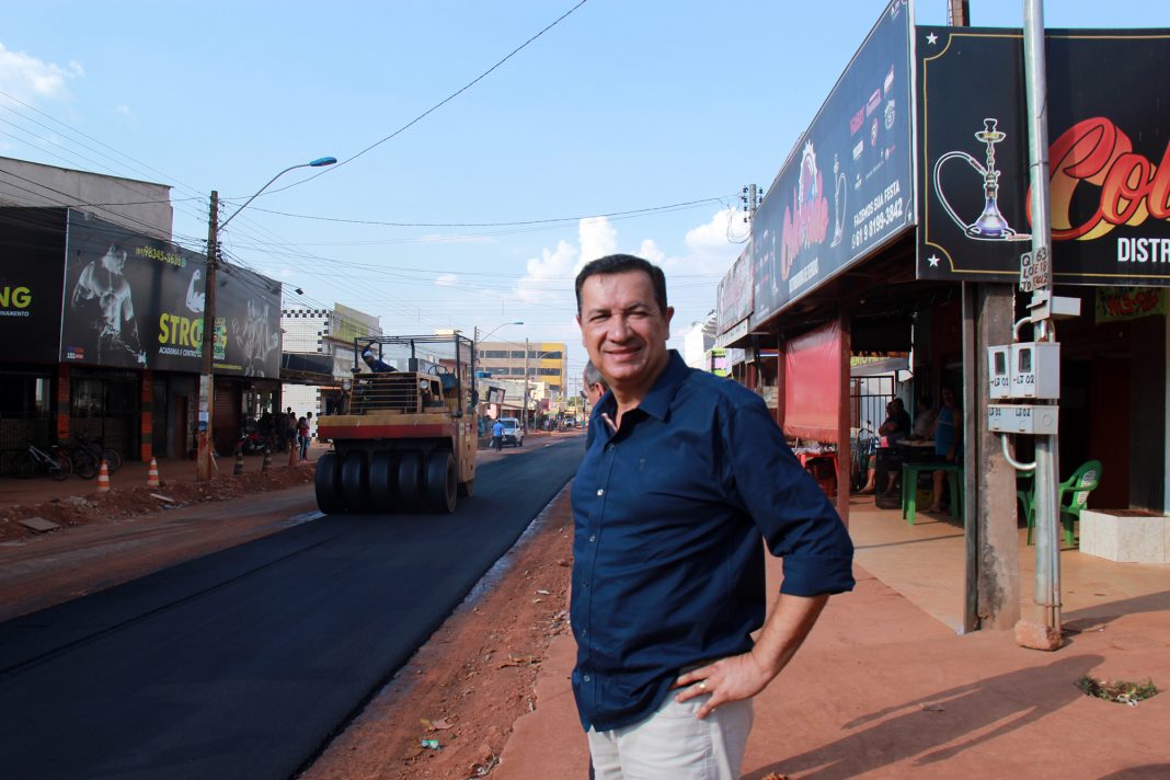 Prefeito Hildo realiza vistoria as obras do Jardim Pérola