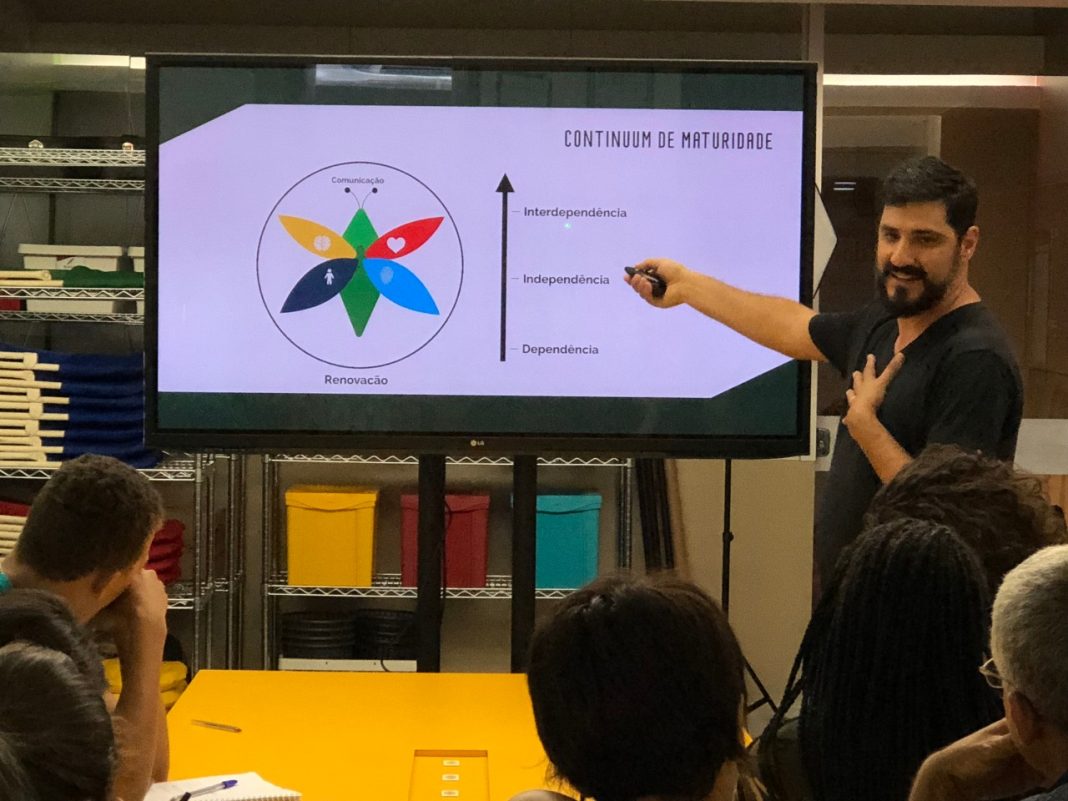 Desafios da Pedagogia do Futuro é o tema que Fernando Duarte apresenta na feira do estudante Desafios da Pedagogia do Futuro é o tema que Fernando Duarte apresenta na feira do estudante