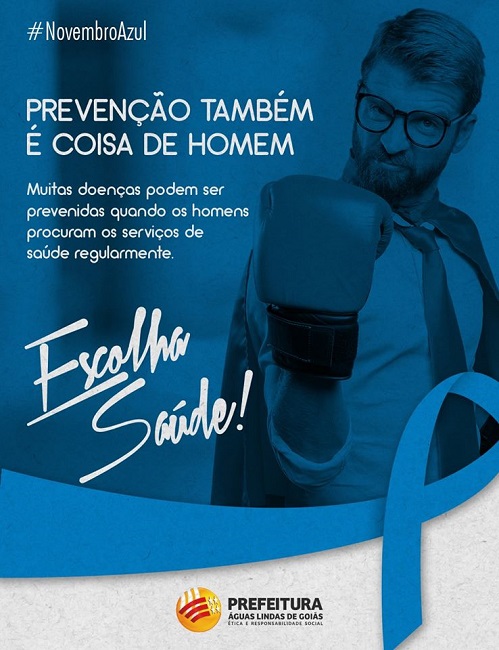 Novembro Azul: exames não são um teste de masculinidade e sim um ato a favor da saúde Novembro Azul: exames não são um teste de masculinidade e sim um ato a favor da saúde