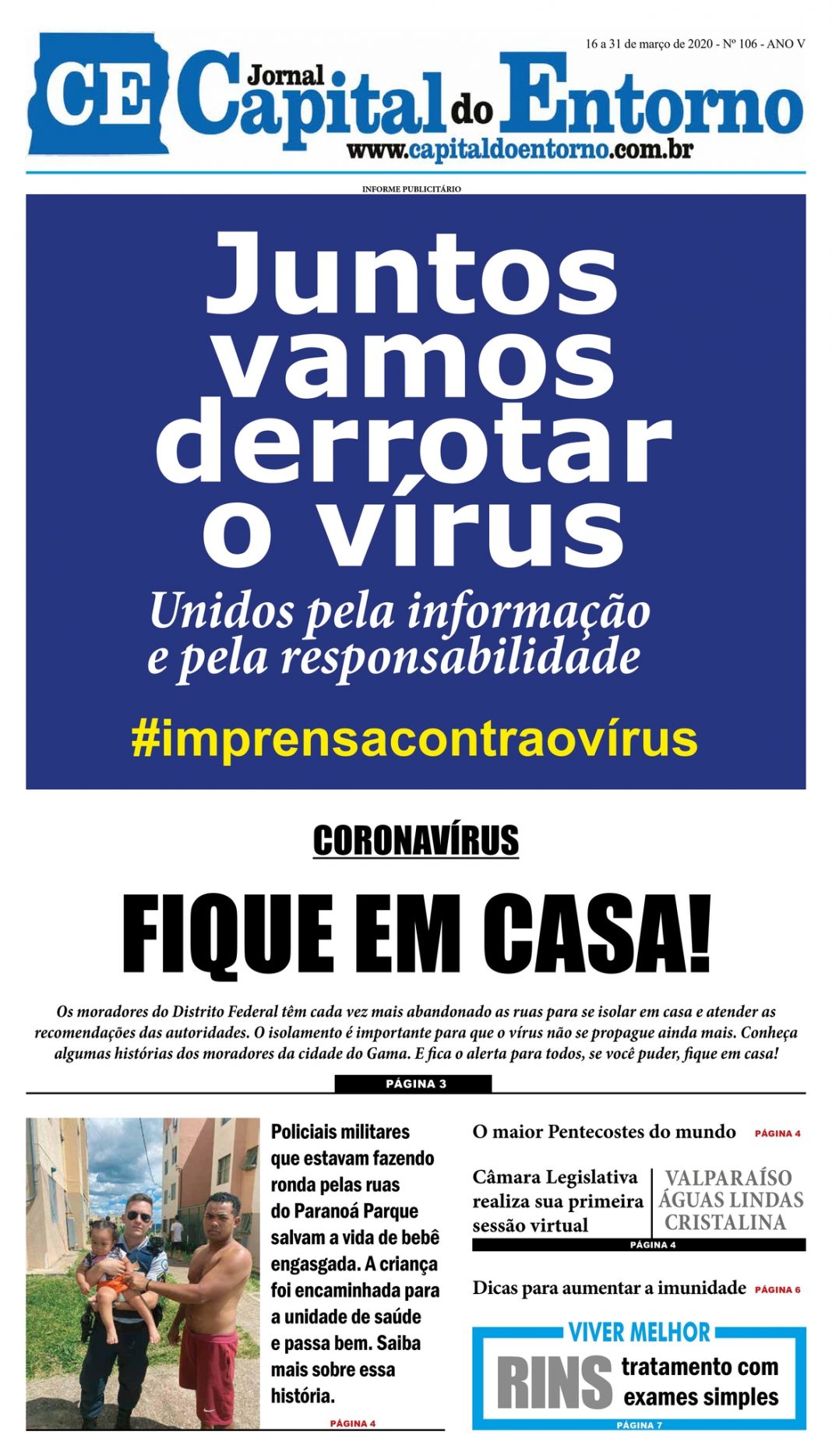 Edição Nº 106 – 16 a 31 de março de 2020