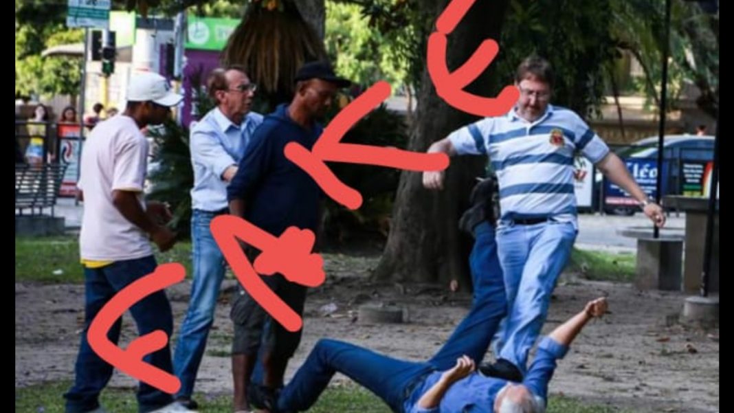 Fake news: imagens de Caiado sendo agredido por populares são falsas e prestam desserviço à sociedade