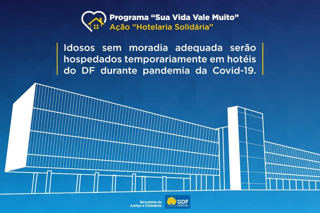 GDF convida idosos para quarentena em hotéis
