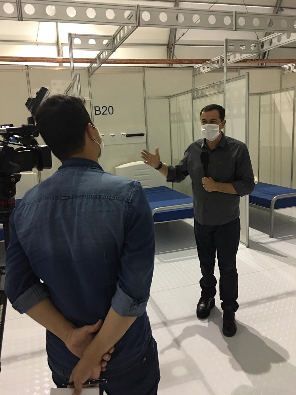 Hospital de Campanha de Águas Lindas atenderá sete municípios goianos