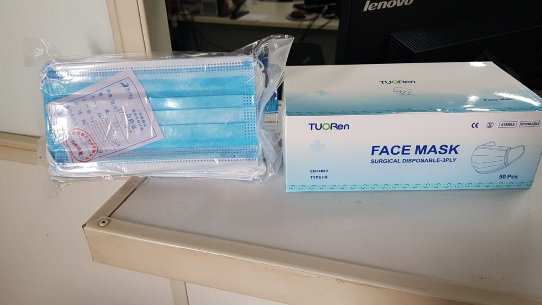 Saúde recebe mais de 180 mil EPIs, insumos e testes rápidos para Covid-19