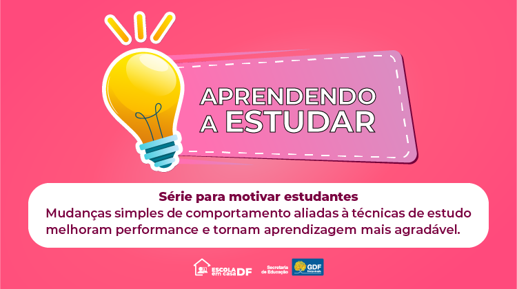 Série ‘Aprendendo a estudar’ vai ao ar a partir desta segunda (25) Série ‘Aprendendo a estudar’ vai ao ar a partir desta segunda (25)