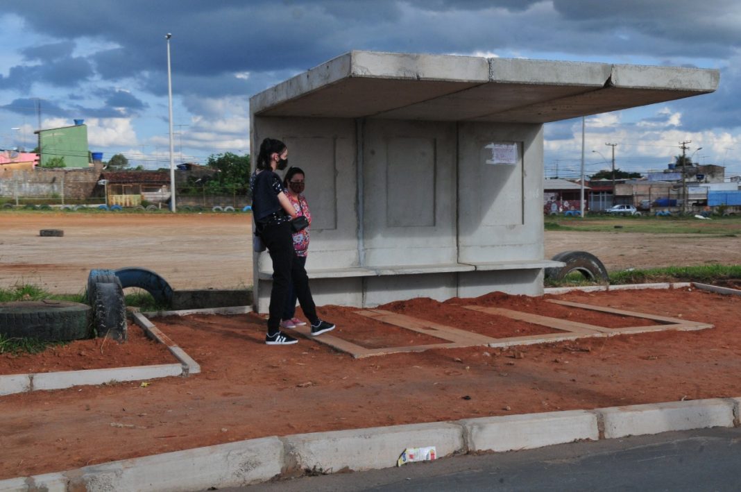Ceilândia ganha revitalização dos pontos de ônibus Ceilândia ganha revitalização dos pontos de ônibus