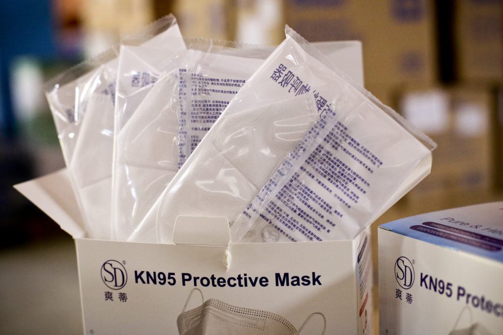 GDF recebe 406 mil EPIs do Ministério da Saúde