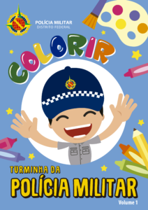 PMDF lança primeira revista infantil para colorir