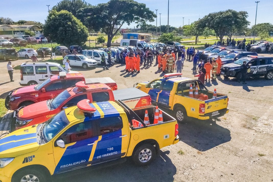 GDF distribui 40 mil máscaras e conscientiza população sobre Covid-19