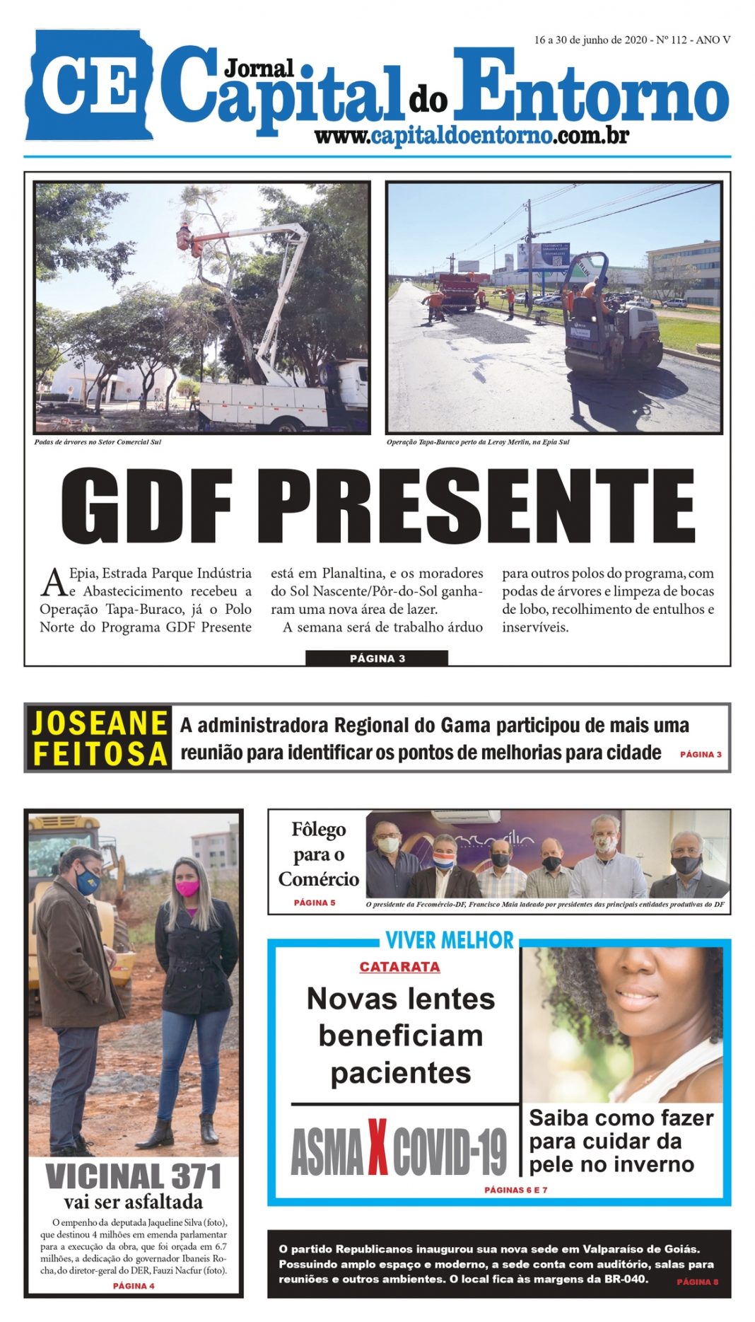 Edição Nº 112 – 16 a 30 de junho de 2020 Edição Nº 112 – 16 a 30 de junho de 2020