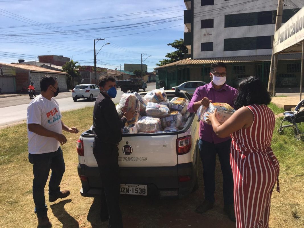 Manhã de solidariedade no Recanto das Emas