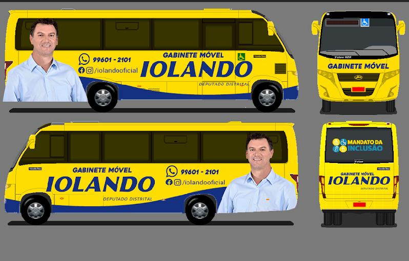 Deputado Iolando terá gabinete móvel nas ruas Deputado Iolando terá gabinete móvel nas ruas
