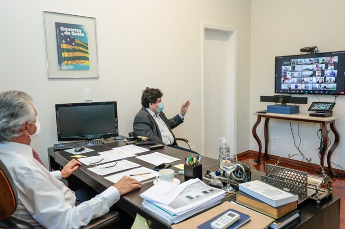 Governo de Goiás fecha parceria e irá rastrear e monitorar casos de Covid-19 pelo celular Governo de Goiás fecha parceria e irá rastrear e monitorar casos de Covid-19 pelo celular