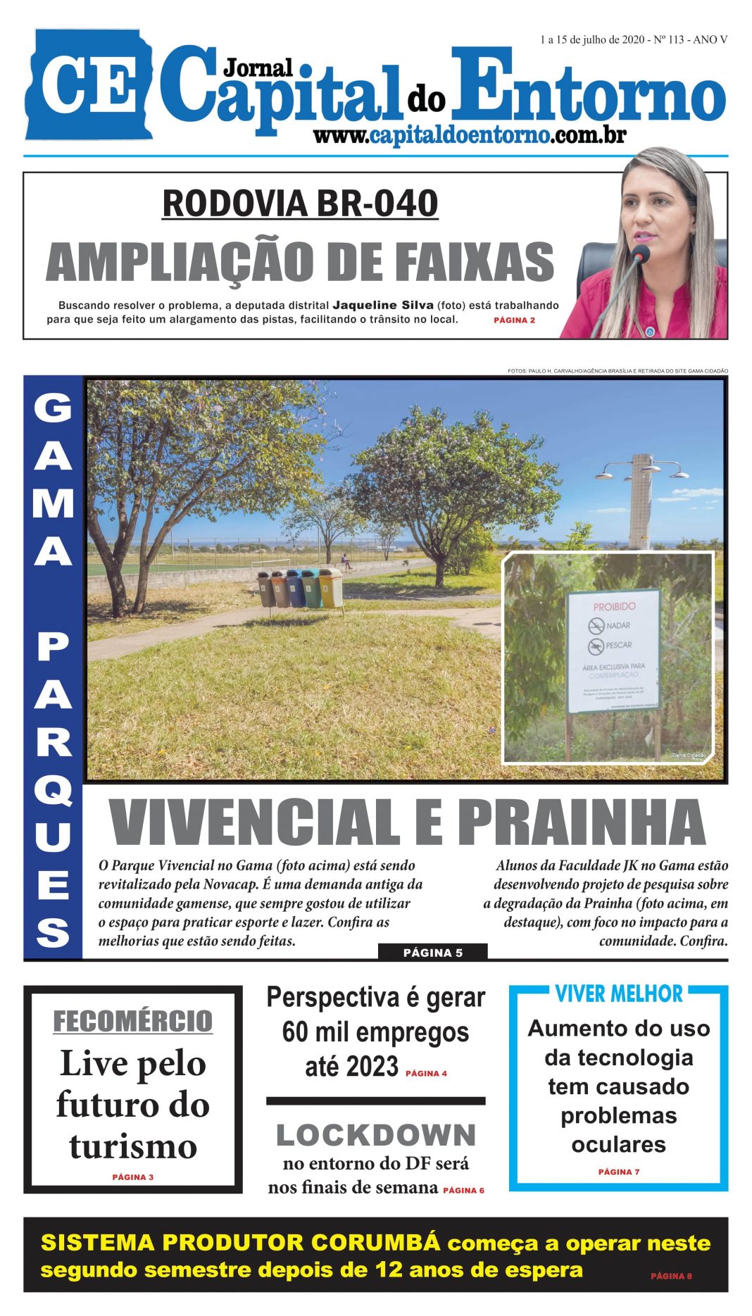 Edição Nº 113 – 1 a 15 de julho de 2020 Edição Nº 113 – 1 a 15 de julho de 2020