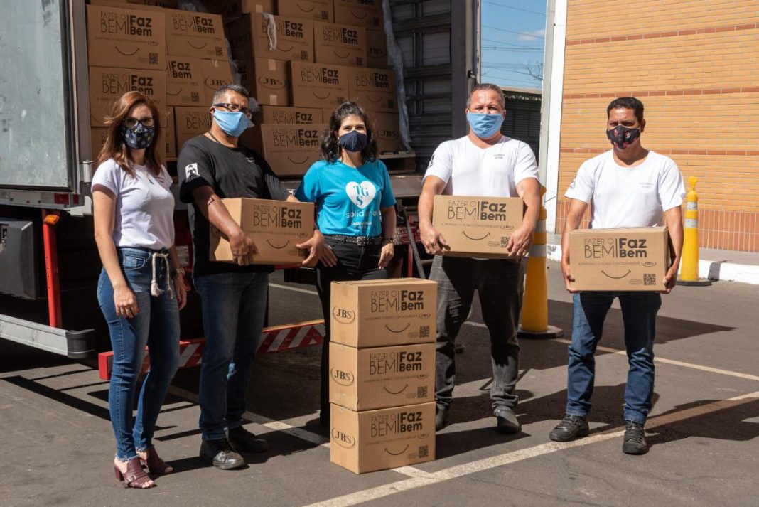 Após quatro meses de campanha, TGS Solidário celebra doação de mais de 52 toneladas de alimentos em todo o Distrito Federal