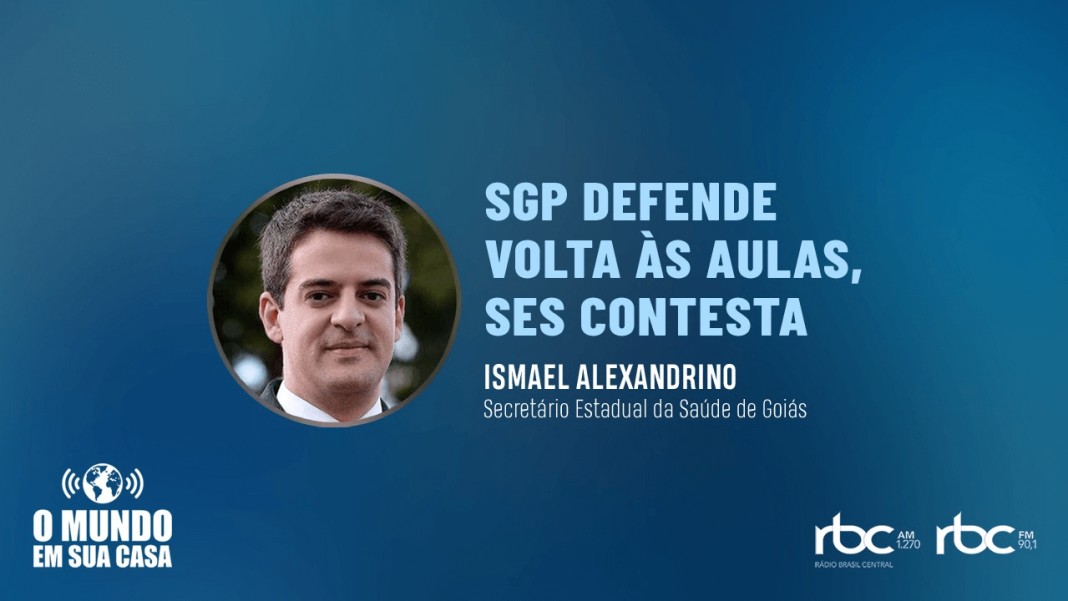 Retorno às aulas presenciais deve ser debatido com “extrema cautela”, diz Ismael Alexandrino Retorno às aulas presenciais deve ser debatido com “extrema cautela”, diz Ismael Alexandrino