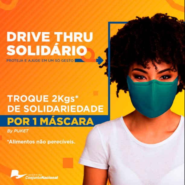 Conjunto Nacional promove Drive-Thru Solidário Conjunto Nacional promove Drive-Thru Solidário