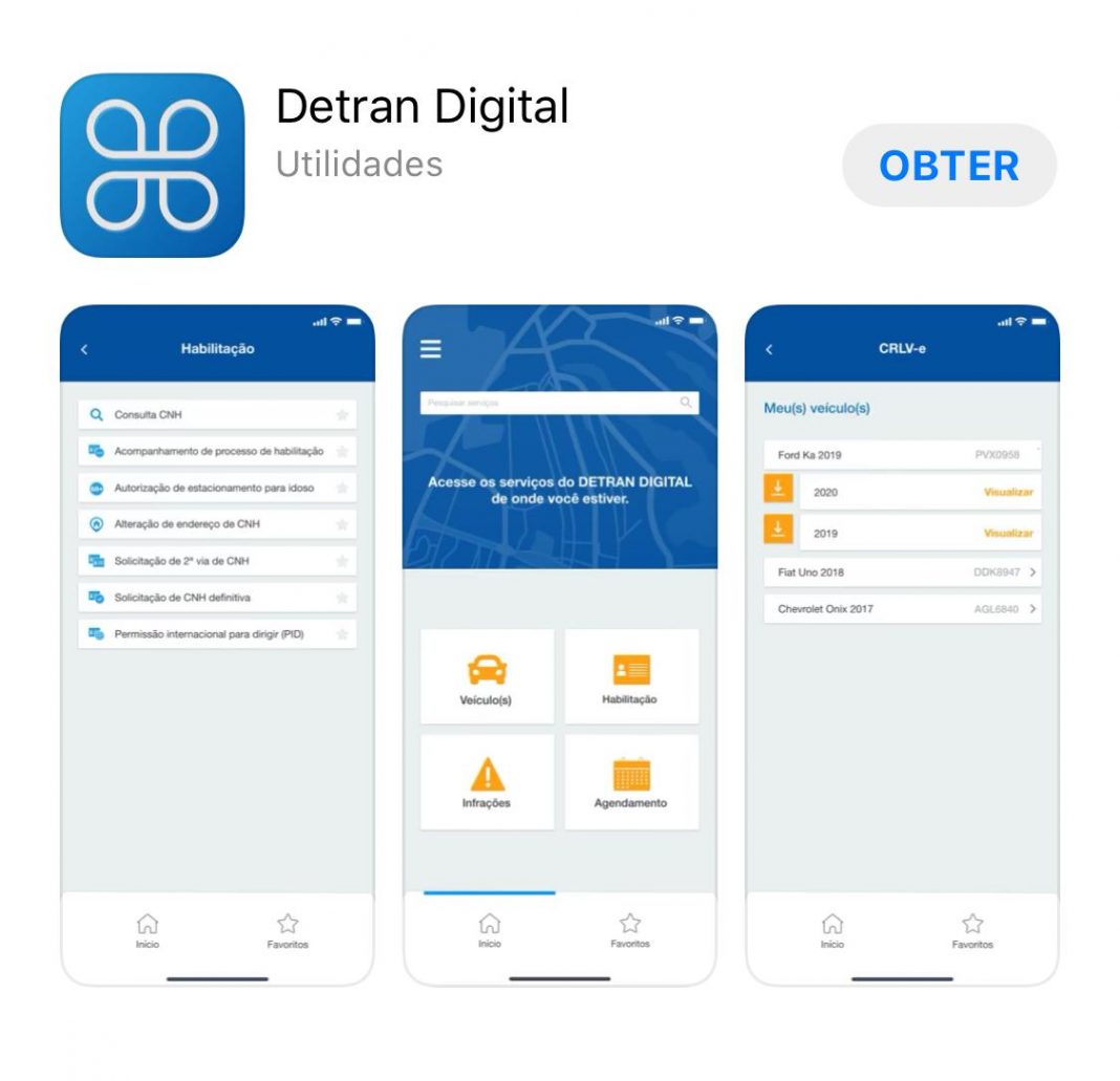 App Detran Digital oferece cinco novos serviços App Detran Digital oferece cinco novos serviços