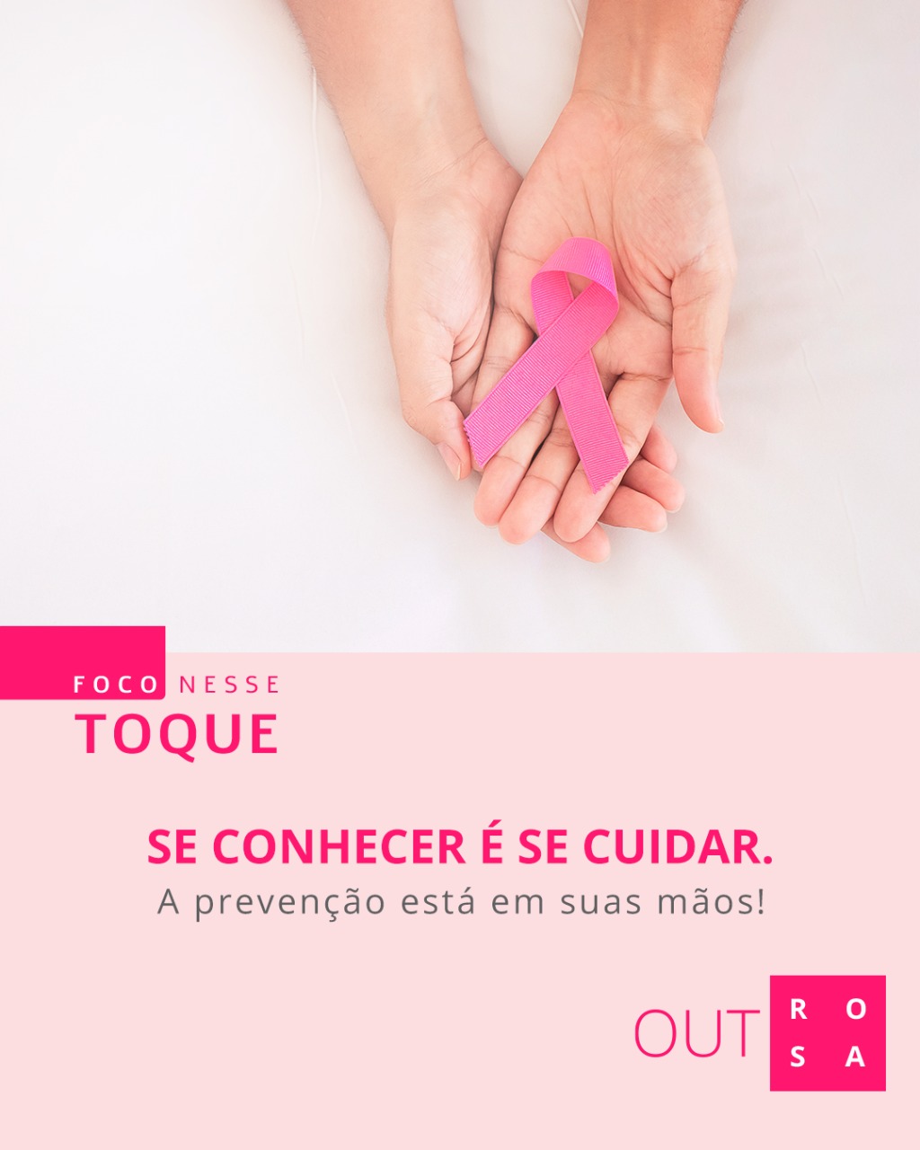 Outubro Rosa: Movimento alerta a população sobre a importância da prevenção e do diagnóstico precoce do câncer de mama Outubro Rosa: Movimento alerta a população sobre a importância da prevenção e do diagnóstico precoce do câncer de mama
