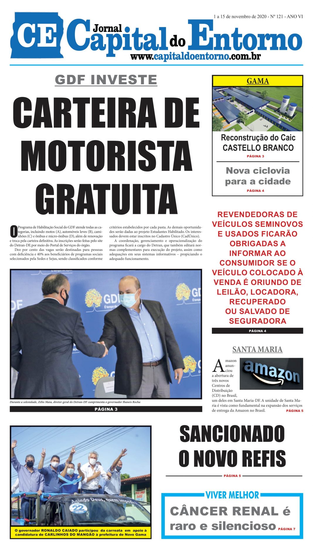 Edição Nº 121 – 1 a 15 de novembro de 2020