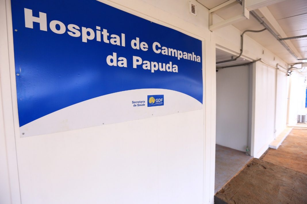 Hospital de Campanha da Papuda recebe visita de gestores da Saúde
