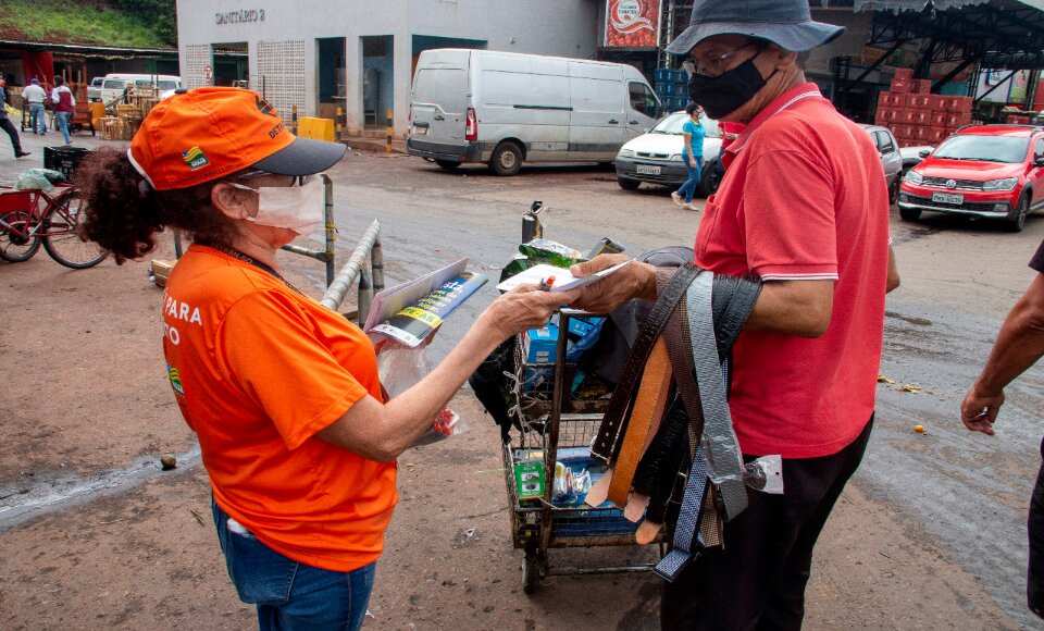Ações educativas do Detran na Ceasa abordam 17 mil pessoas