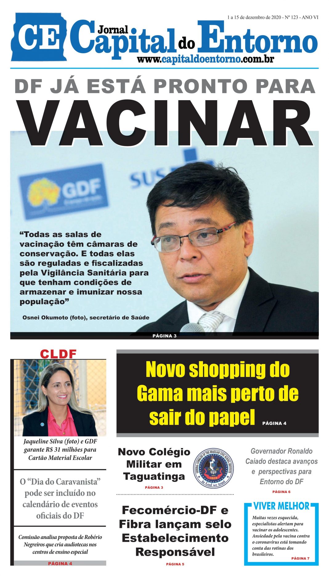 Edição Nº 123 – 1 a 15 de dezembro de 2020