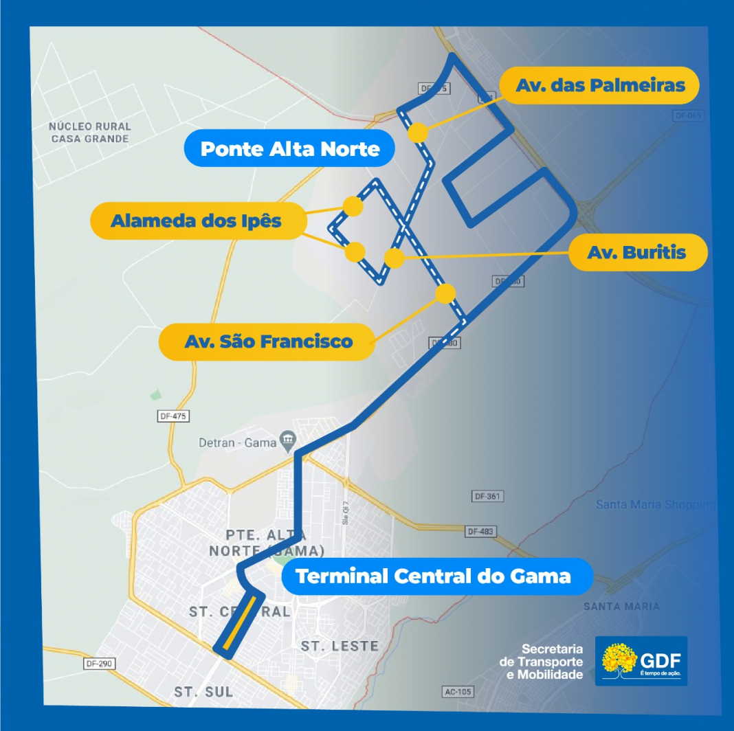 Novidade na linha 3210 que atende a Ponte Alta Novidade na linha 3210 que atende a Ponte Alta