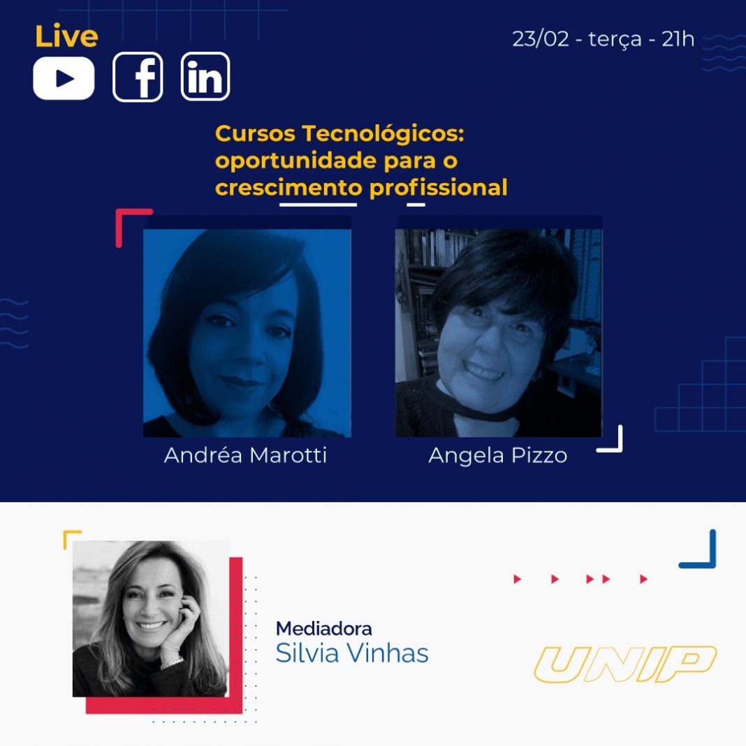 UNIP explica em live hoje a importância dos Cursos de Curta Duração UNIP explica em live hoje a importância dos Cursos de Curta Duração