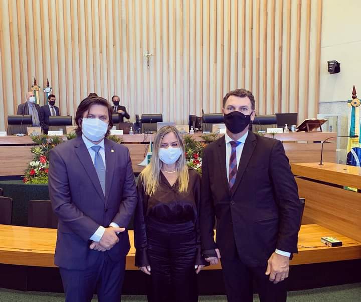 Participei hoje da sessão extraordinária destinada à abertura dos trabalhos da terceira sessão legislativa