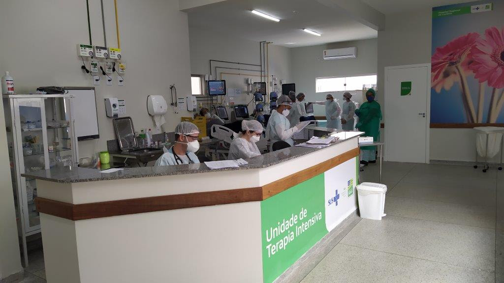 Hospital Regional de Luziânia inaugura mais 10 leitos de UTI e inicia atendimento no ambulatório geral Hospital Regional de Luziânia inaugura mais 10 leitos de UTI e inicia atendimento no ambulatório geral
