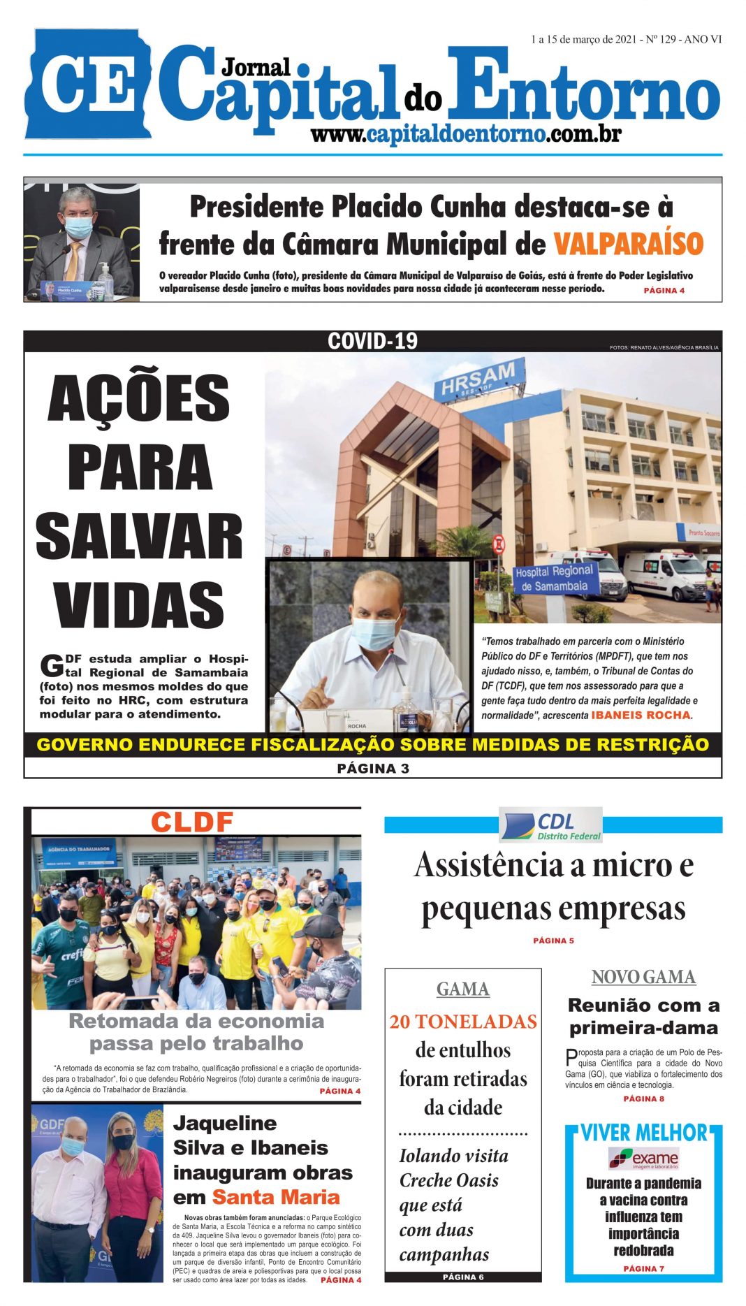 Edição Nº 129 – 1 a 15 de Março de 2021 Edição Nº 129 – 1 a 15 de Março de 2021