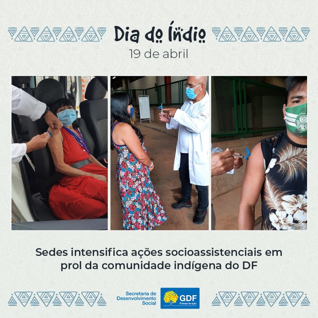 GDF desenvolve ações sociais a favor dos índios em meio à pandemia GDF desenvolve ações sociais a favor dos índios em meio à pandemia