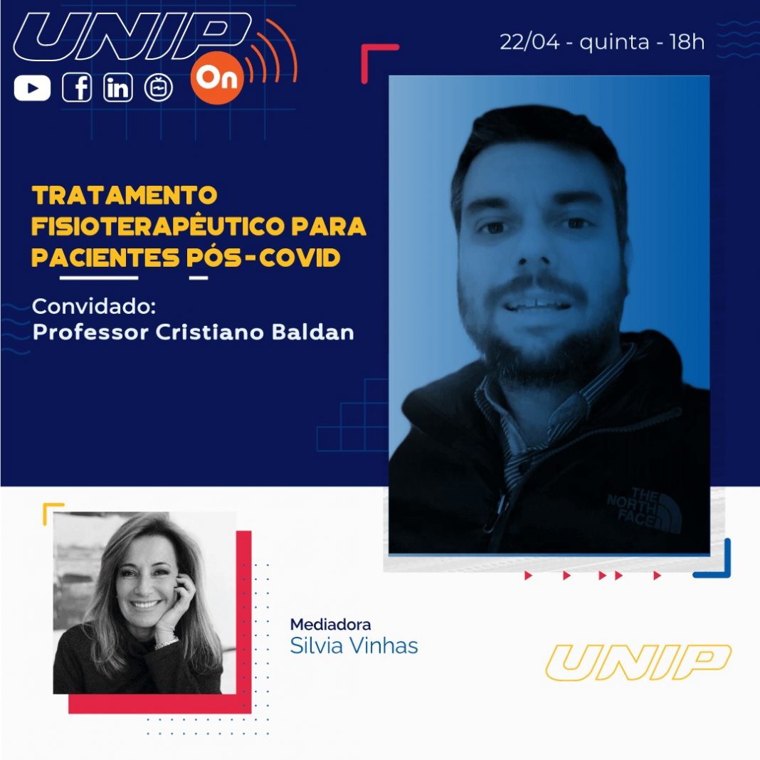 UNIP fala sobre Tratamento Fisioterapêutico Pós-Covid em vídeo com acesso aberto a toda população UNIP fala sobre Tratamento Fisioterapêutico Pós-Covid em vídeo com acesso aberto a toda população