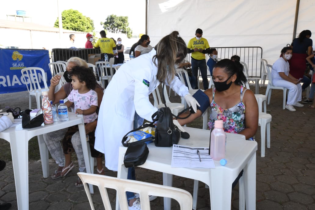 Em dois dias, quase 2.500 atendimentos na Cidade Estrutural Em dois dias, quase 2.500 atendimentos na Cidade Estrutural
