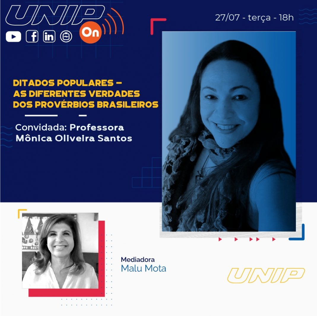 Pesquisadora da UNIP explica em palestra a origem dos ditados populares Pesquisadora da UNIP explica em palestra a origem dos ditados populares
