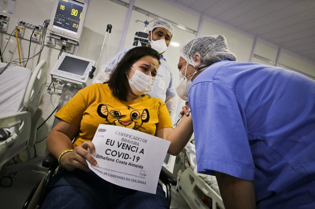 Alta para mais de 500 pacientes nos hospitais de campanha