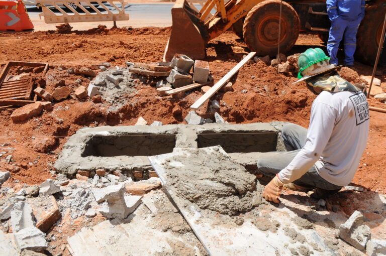Centro de Taguatinga ganha nova rede de drenagem pluvial
