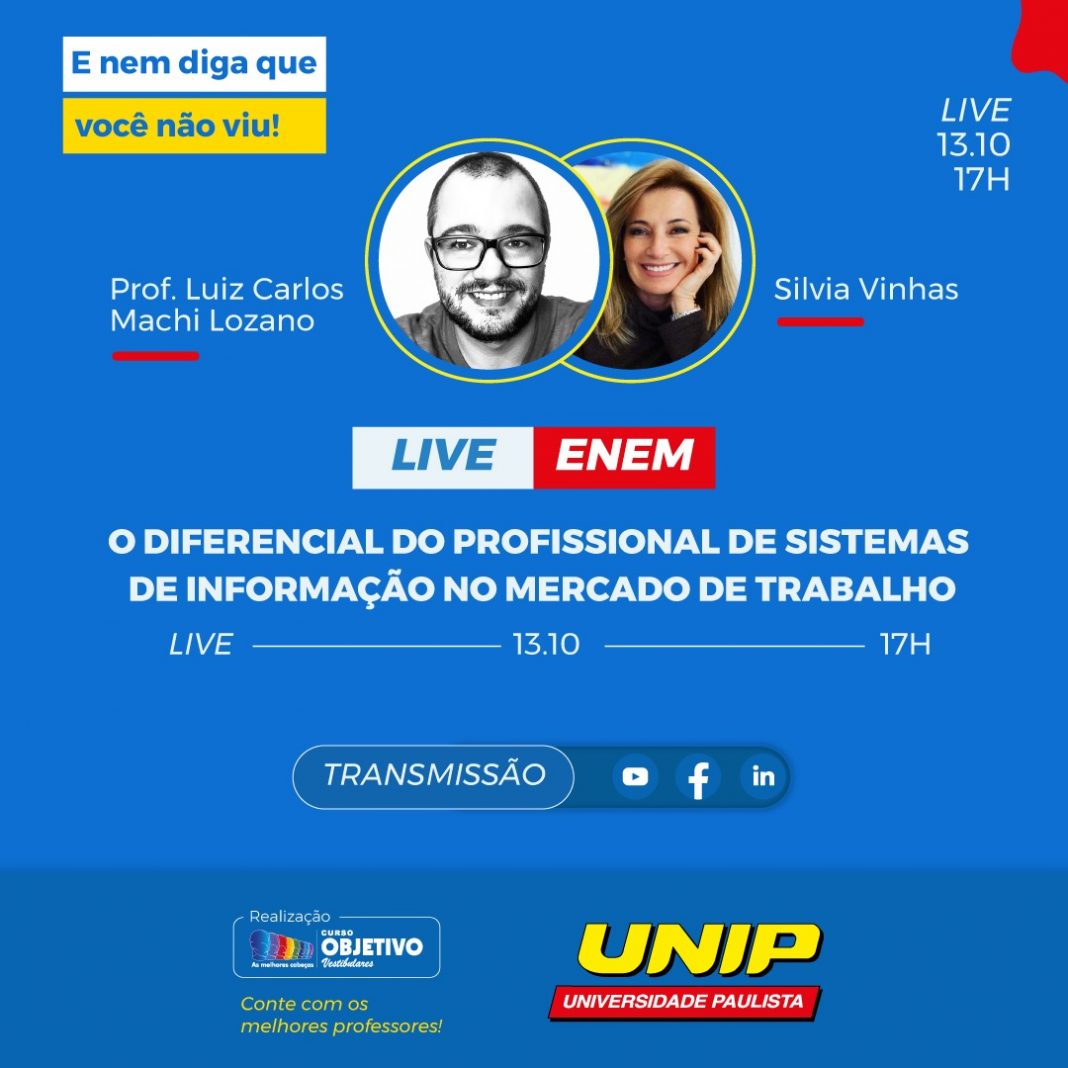 UNIP e Objetivo esclarecem tudo sobre a carreira na área de Sistemas de Informação UNIP e Objetivo esclarecem tudo sobre a carreira na área de Sistemas de Informação